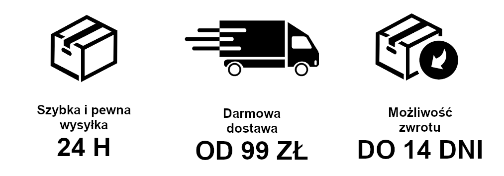 Darmowa dostawa od 99 PLN