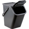 PRACTIC - Kosz na śmieci - Pojemnik do segregacji odpadów - niebieski - 25 L