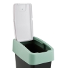 KEEEPER - Kosz na śmieci z naciskaną pokrywą - Magne - Nordic green - 10 L