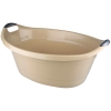 ARTGOS - Miska owalna - Wanienka na pranie - beżowa - 62 cm - 25 L