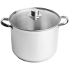 KOKO - Garnek wysoki + pokrywka - Stock Pot - stal nierdzewna - INDUKCJA - Ø 30 cm - 16 L