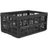 KEEEPER - Kosz składany - IDA - skrzynka - pojemnik - czarny - 32 L
