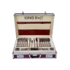 KINGHOFF - Komplet sztućców - zestaw w walizce - 72 elementy - KH-3565