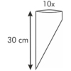 TESCOMA - 10x Rękaw cukierniczy - jednorazowy - DELÍCIA - 30 cm