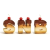 SNB - Blacha do pieczenia ciasta - fakturowane dno - 39x23,5x7 cm