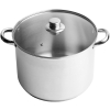 KOKO - Garnek wysoki + pokrywka - Stock Pot - stal nierdzewna - INDUKCJA - Ø 30 cm - 16 L