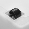 MOXOM - Pojemnik plastikowy z kółkami - pudełko + pokrywa - BaseStore - 58,5x39,5x49 cm - 80 L