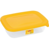 CURVER - Pojemnik na żywność Fresh&Go - prostokąt - żółty - 0,5 L