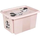 KEEEPER - Pojemnik na zabawki + pokrywa - Myszka Minnie (Minnie Mouse) - 38x28,5x20,5 cm - 15 L