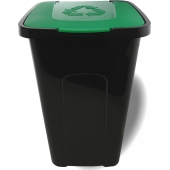 ARTGOS - Kosz na śmieci - segregacji odpadów - Sorta - zielony - 50 L