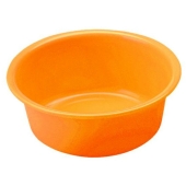 KEEEPER - Miska plastikowa łazienkowa - okrągła - pomarańczowa - Ø 36 cm - 9 L