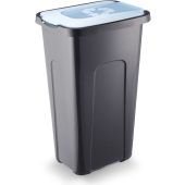 ARTGOS - Kosz na śmieci - SORTA - pojemnik do segregacji odpadów - niebieski - na papier - 30 L