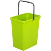 BRANQ - Kosz na śmieci - do segregacji - zielony - 10 L