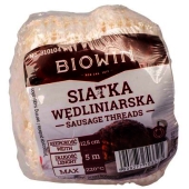 BROWIN - Siatka wędliniarska do pieczenia - 12,5 cm x 5 m do 220 st. C