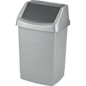 CURVER - Kosz na śmieci i odpady - uchylny - CLICK-IT - 25 L - szary