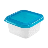 BRANQ - Pojemnik na żywność - Blue Box - kwadrat - niebieski - 0,8 L