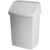 CURVER - Kosz na śmieci i odpady - uchylny - CLICK-IT - biały - 25 L