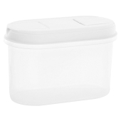 PLAST TEAM - Pojemnik na produkty - sypkie - biały - 1,1 L