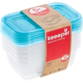 KEEEPER - 4x pojemnik na żywność - Fredo Fresh - 4x 0,75 L