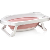 KEEEPER - Wanienka do kąpieli dla dzieci - składana - nordic pink - 48x82 cm