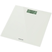 SENCOR - Waga łazienkowa - do 150 kg (dokładność 100 g) - szklana powierzchnia - SBS 2301WH