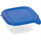 CURVER - Pojemnik na żywność Fresh&Go - kwadrat - niebieski - 0,25 L