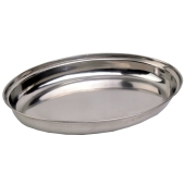 PRYMUS - Taca stalowa owalna - głęboka - długość 34,5 cm