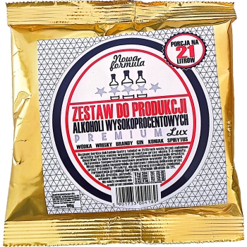 TERDENS - Zestaw do produkcji alkoholi wysokoprocentowy - porcja na 21 litrów - 90 g
