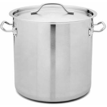 TADAR - Garnek gastronomiczny + pokrywa - satyna - Ø 36 cm - 36,5 L