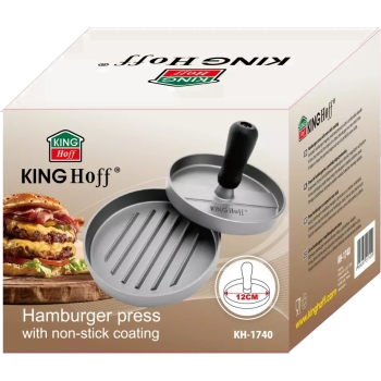 KINGHOFF - Prasa forma do hamburgery kotlety grill - KH-1740