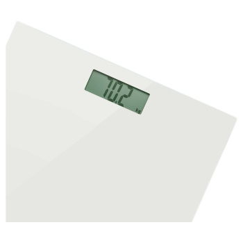 SENCOR - Waga łazienkowa - do 150 kg (dokładność 100 g) - szklana powierzchnia - SBS 2301WH