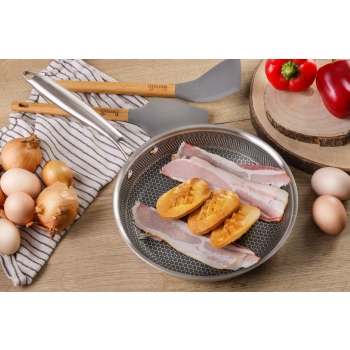 BERRETTI - Patelnia FETTA - INDUKCJA - nieprzywierająca - do piekarnika - Ø 28 cm