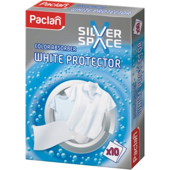 PACLAN - Chusteczki do prania wyłapujące kolor BIAŁY - 10 szt.