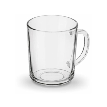 TADAR - Kubek do herbaty - Szklanka do kawy - szklany - bezbarwny - 220 ml