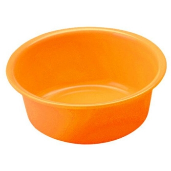 KEEEPER - Miska plastikowa łazienkowa - okrągła - pomarańczowa - Ø 40 cm - 12 L