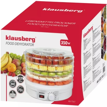 KLAUSBERG - Suszarka do grzybów owoców ziół warzyw - KB-7567