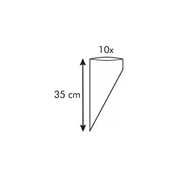 TESCOMA - 10x Rękaw cukierniczy - jednorazowy - DELÍCIA - 35 cm