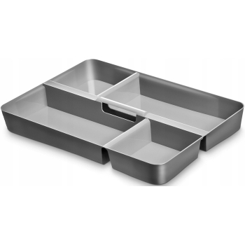 MOXOM - Pojemnik - Organizer z wyjmowanym wkładem + pokrywka - SimpleStore Insert - 20x15x16 cm - 3 L