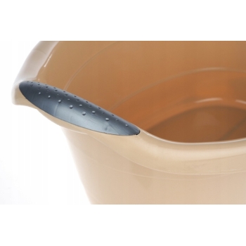 ARTGOS - Miska owalna - Wanienka na pranie - beżowa - 62 cm - 25 L