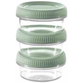 CURVER - Zestaw 3 pojemników na sos - Lunch Box - SMART TO GO - 3 x 15 ml