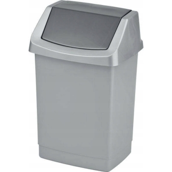 CURVER - Kosz na śmieci i odpady - uchylny - CLICK-IT - szary - 25 L
